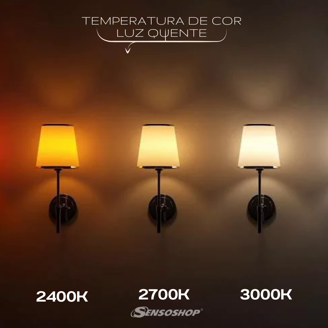 Kit De 10 Lâmpadas Led 2.7w Vela Philips Âmbar Bocal E14 E27